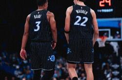 合砍49分(fēn)！魔(mó)术官方晒德斯蒙德-貝(bèi)恩和弗朗茨-瓦格纳赛場(chǎng)照