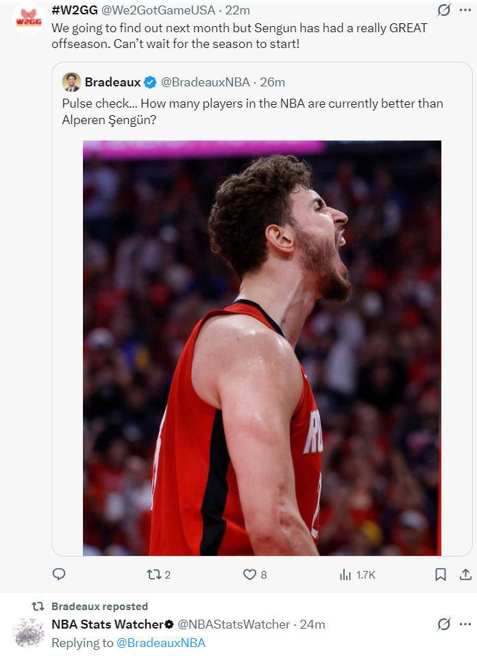 申京数据统计力挺MVP！美媒预测其跻身NBA前十巨星，休媒自豪发声