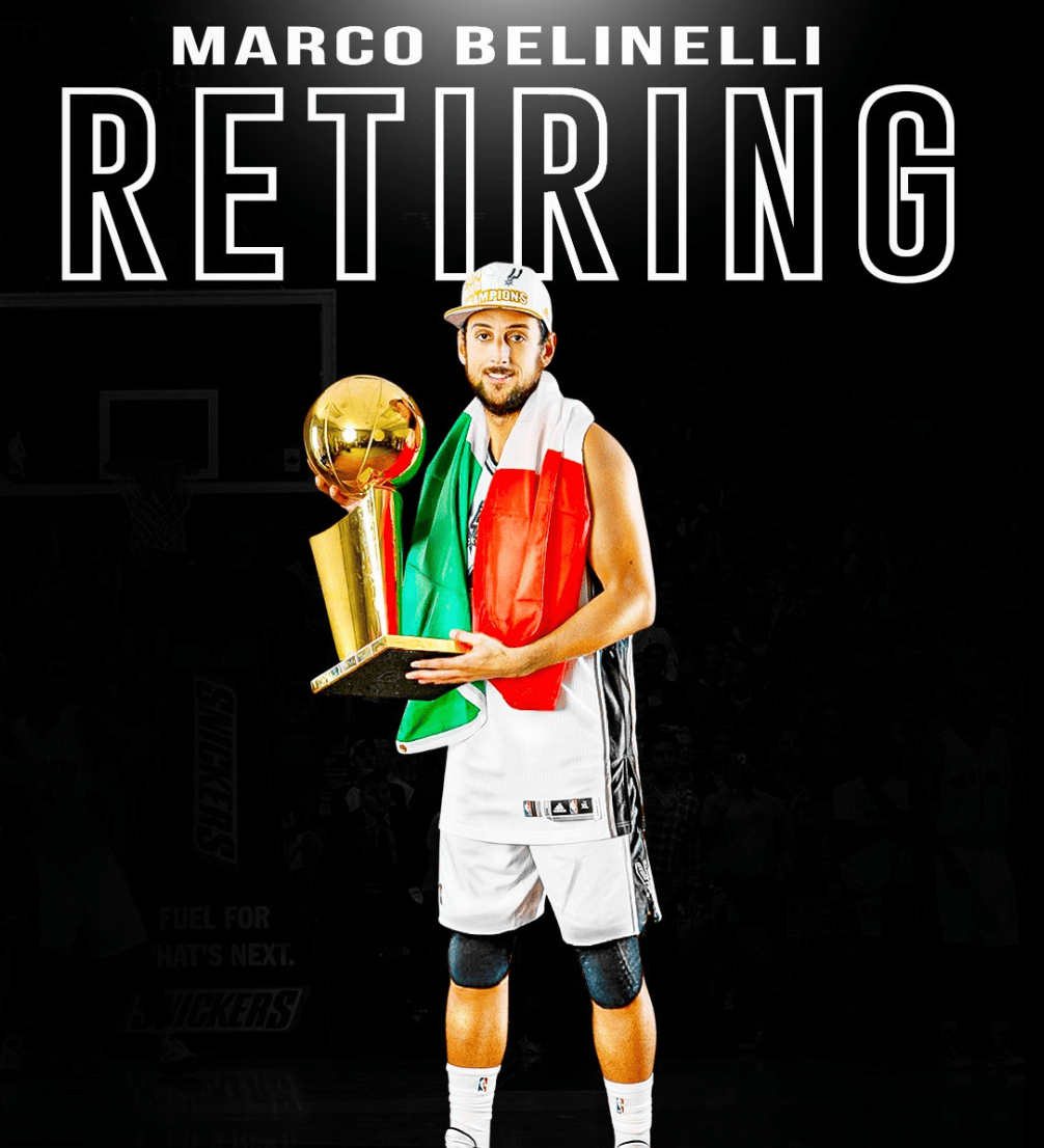 NBA总冠军到欧洲MVP：贝里内利的传奇生涯谢幕